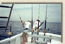 anglers in costa rica quepos fishing spot